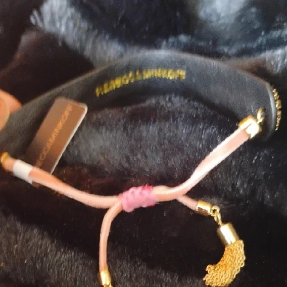 Rebecca minkoff Elegant Red and Gold Beaded Bracelet - Picture 3 of 8